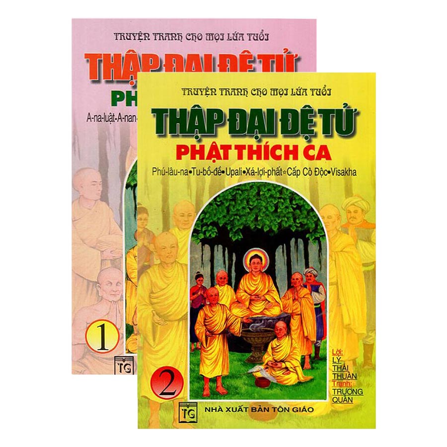 Thập Đại Đệ Tử Phật Thích Ca (Trọn Bộ 2 Tập)