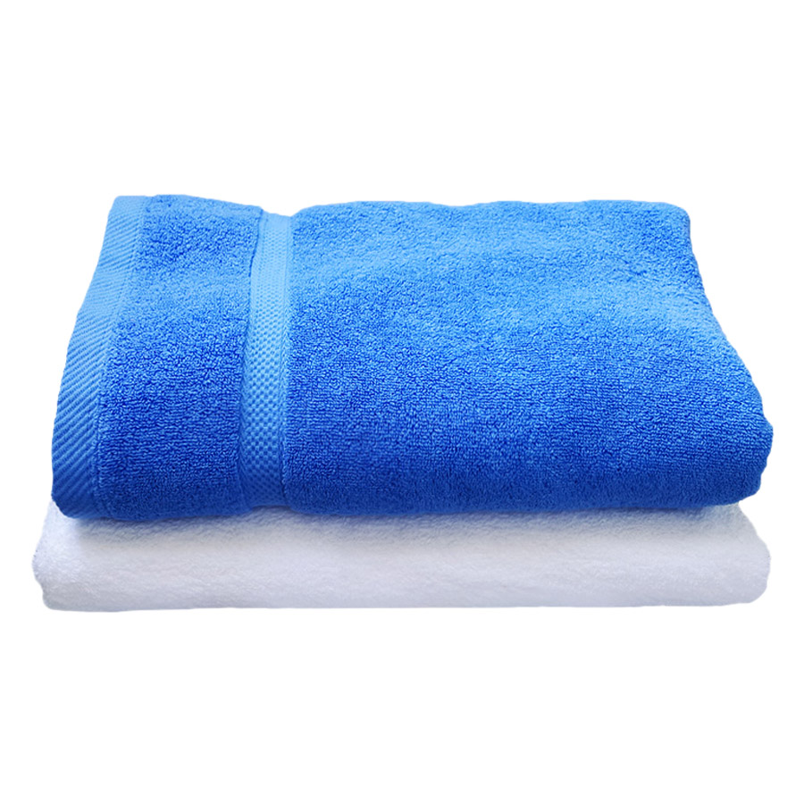 Combo 2 Khăn Tắm Cotton Thành Nam COMBO2KTCTTX - Màu Ngẫu Nhiên