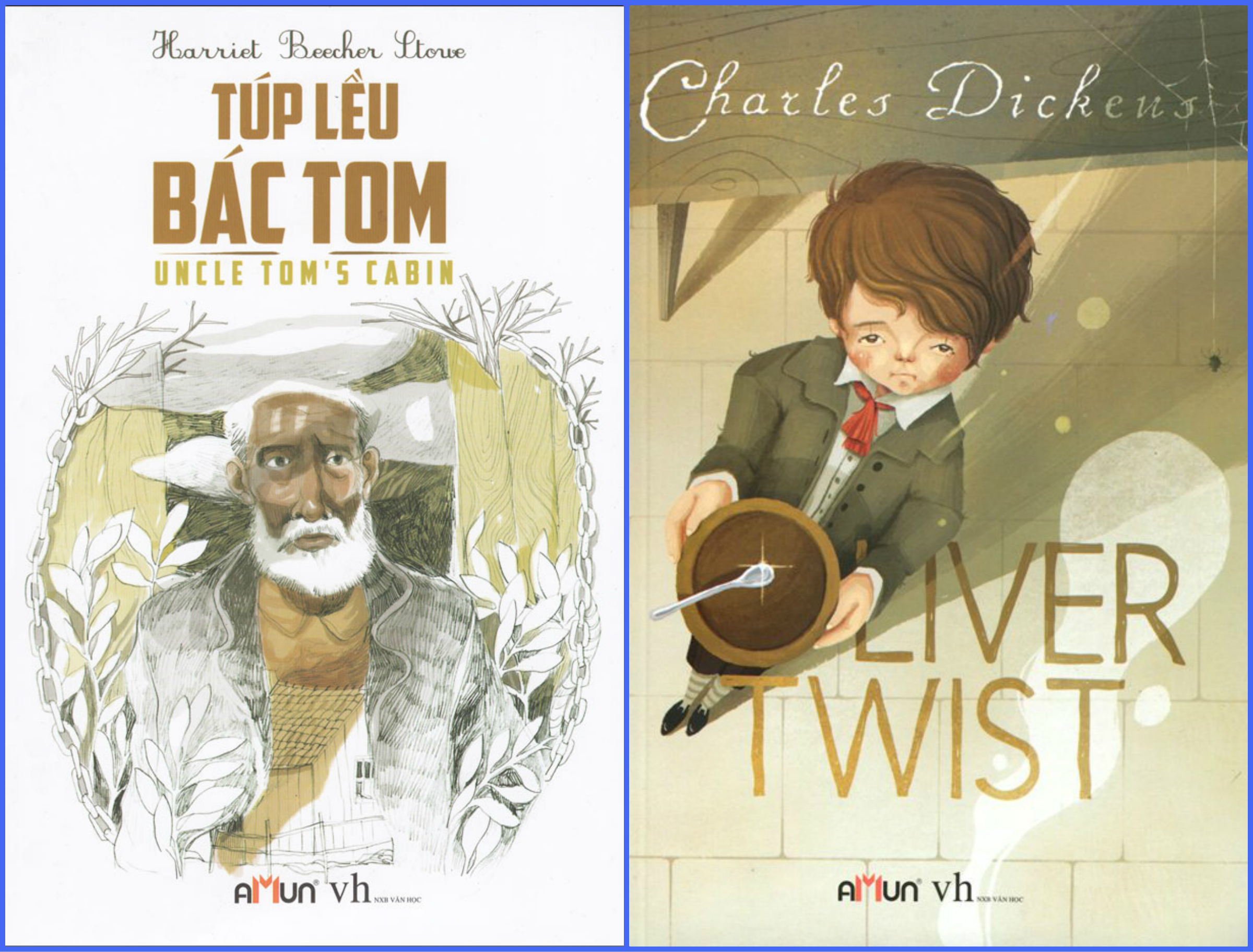 Combo Oliver Twist - Túp Lều Bác Tom (Đinh Tị Books)