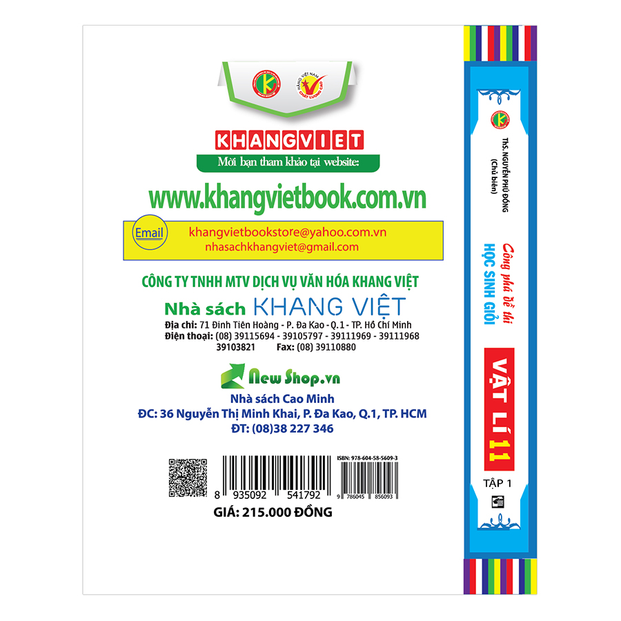 Hình ảnh Công Phá Đề Thi Học Sinh Giỏi Vật Lí 11 (Tập 1)