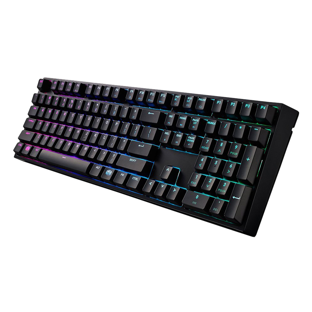 Bàn Phím Cơ Có Dây Cooler Master MasterKey Pro L RGB Blue Switch Full-size - Hàng Chính Hãng