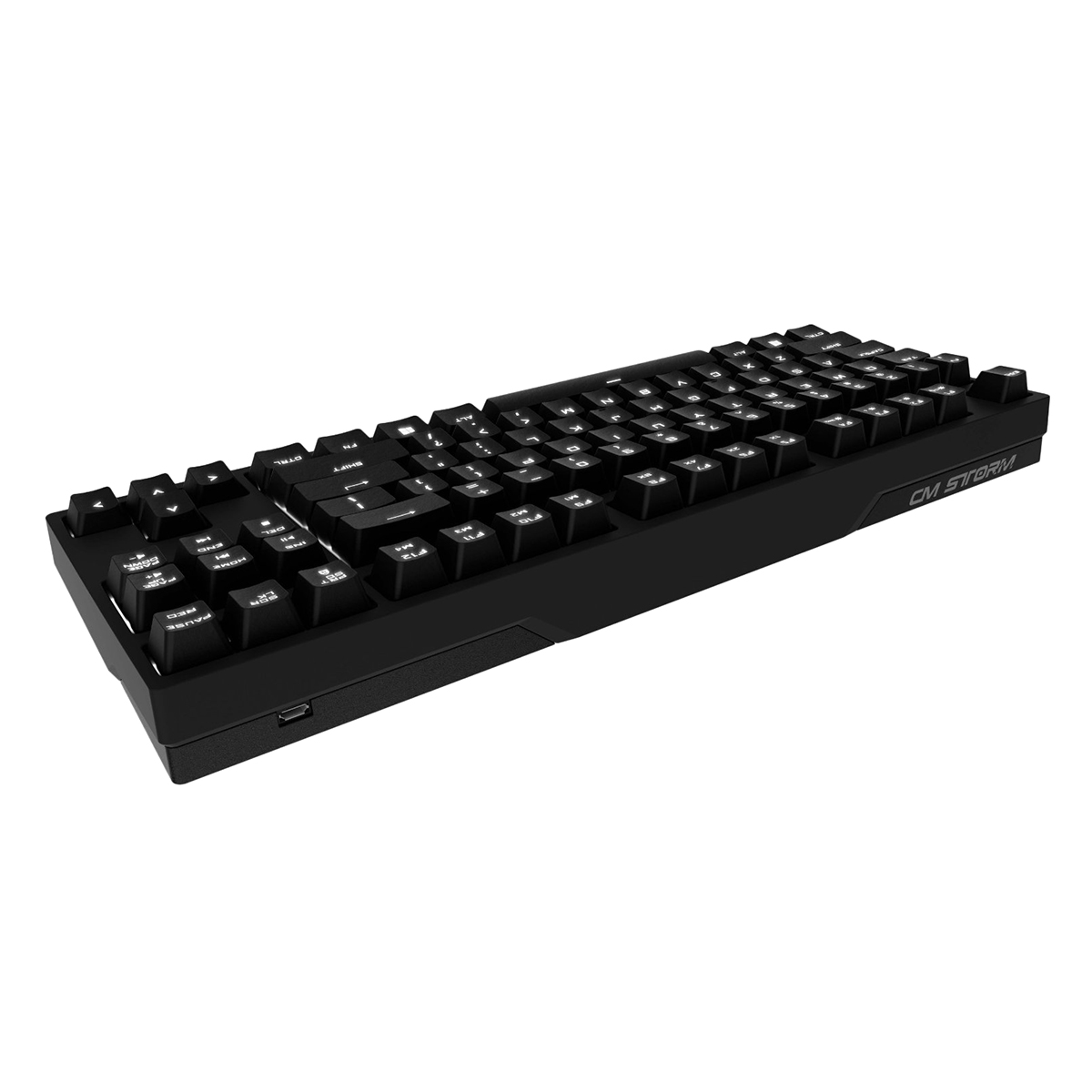 Bàn Phím Cơ Có Dây Cooler Master Quick Fire Rapid I LED Cherry MX Tenkeyless - Hàng Chính Hãng