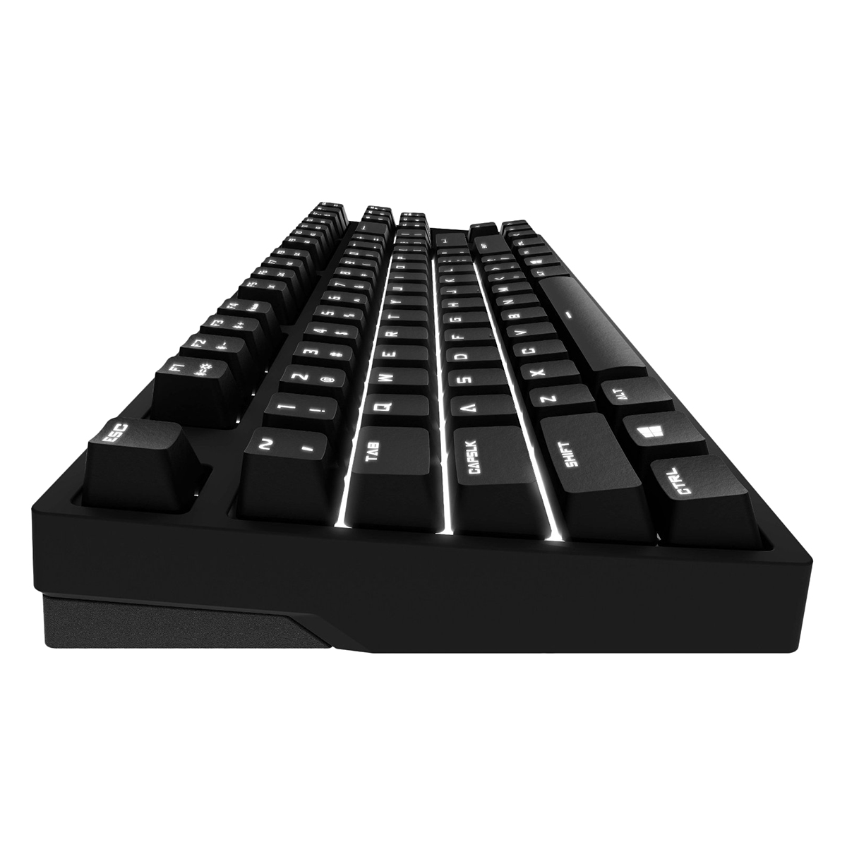 Bàn Phím Cơ Có Dây Cooler Master Quick Fire Rapid I LED Cherry MX Tenkeyless - Hàng Chính Hãng