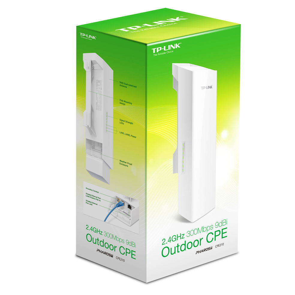 TP-Link CPE210 - Bộ Thu Phát Wifi Ngoài Trời - Hàng chính hãng