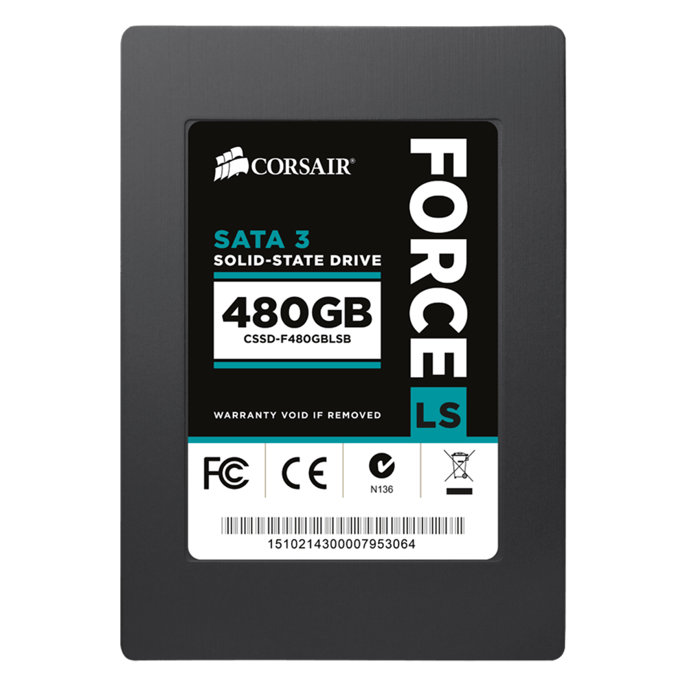 Ổ Cứng SSD Corsair Force Series LS 480GB - CSSD-F480GBLSB - Hàng Chính Hãng