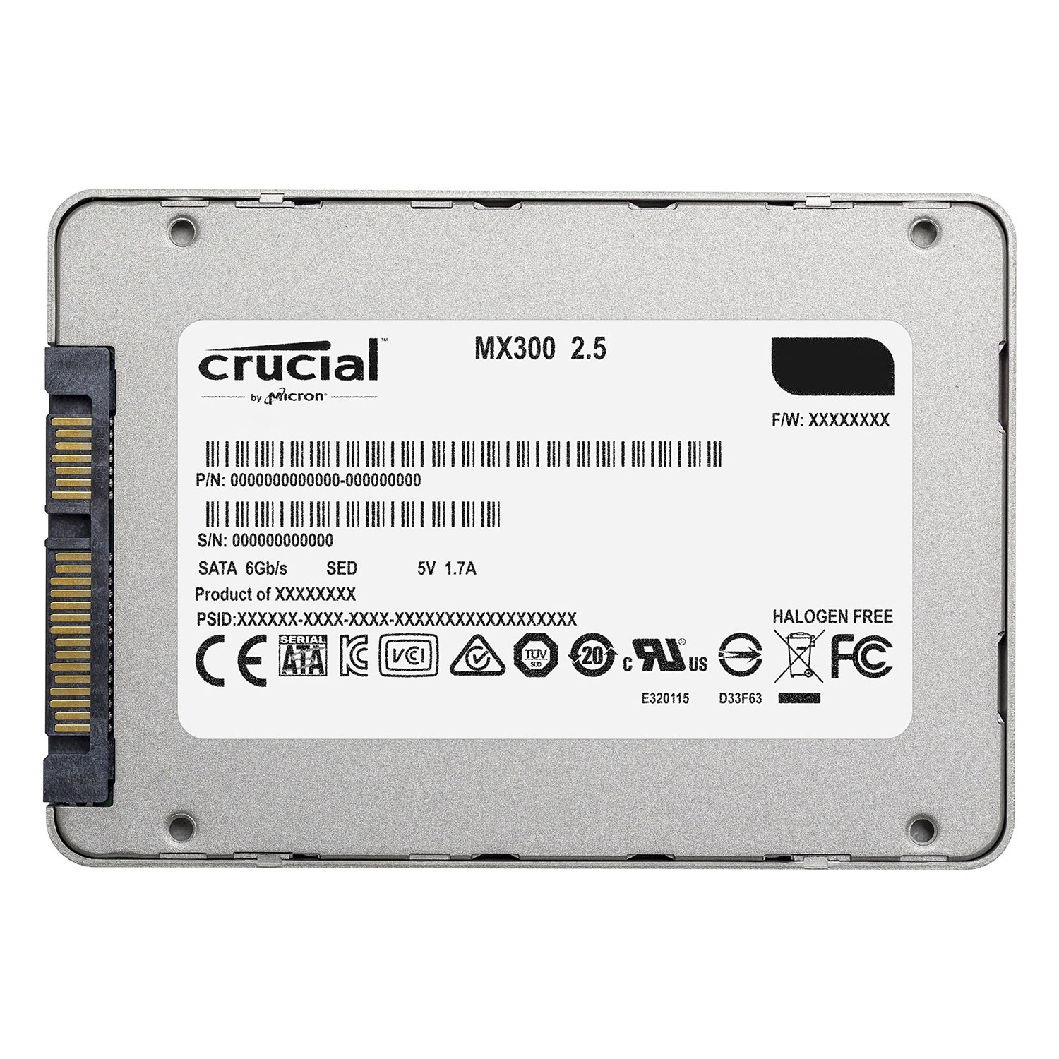 Ổ Cứng SSD Crucial MX300 1050GB - Hàng Chính Hãng