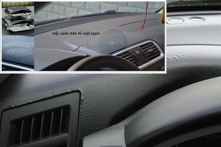 Thảm Nỉ Chống Nóng Táp Lô Xe Ô Tô Chevrolet Orlando 2014 - Đen