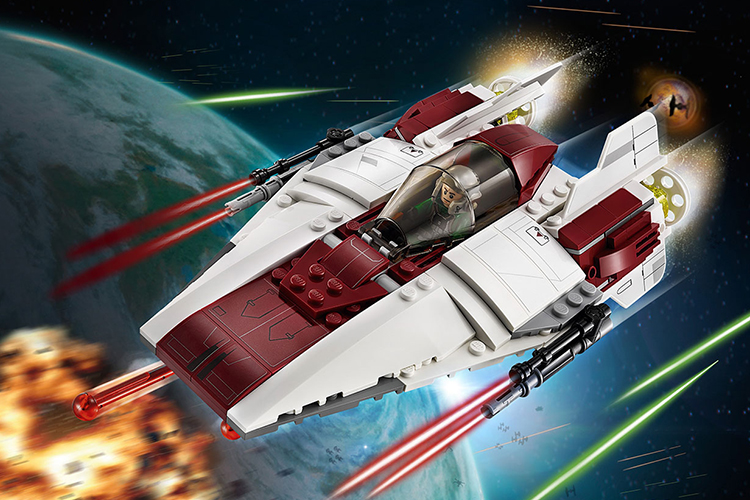 Bộ Xếp Hình Phi Thuyền Chiến Đấu A-Wing Lego Starwars 75175 (358 Chi Tiết)