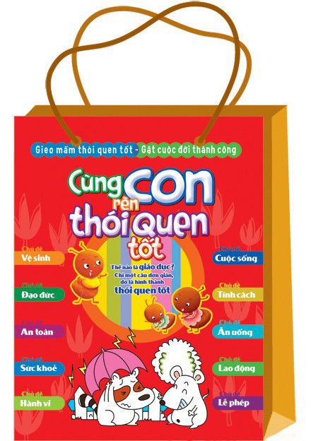 Cùng Con Rèn Thói Quen Tốt - Bộ Túi