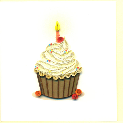 Thiệp Sinh Nhật Việt Net - Cupcake (10 x 10 cm)