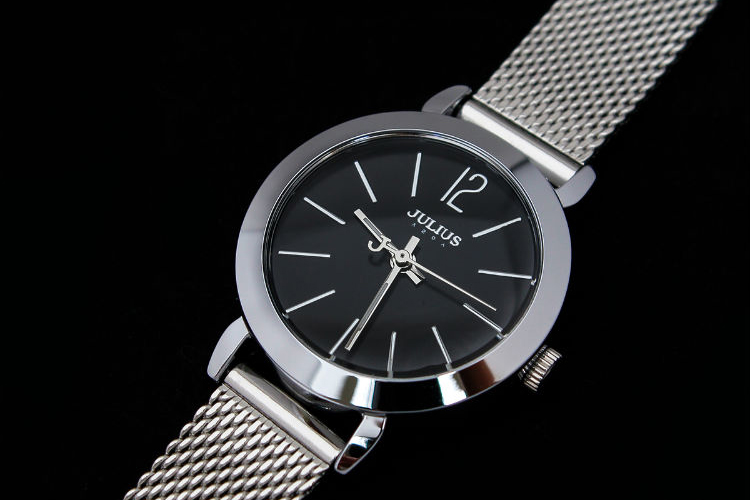 Đồng Hồ Nữ Dây Kim Loại Julius JA-732B - Bạc