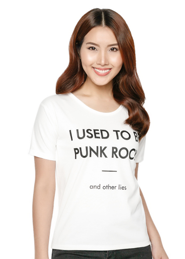 Áo Thun Nữ Punk Rock Trần Doanh D98