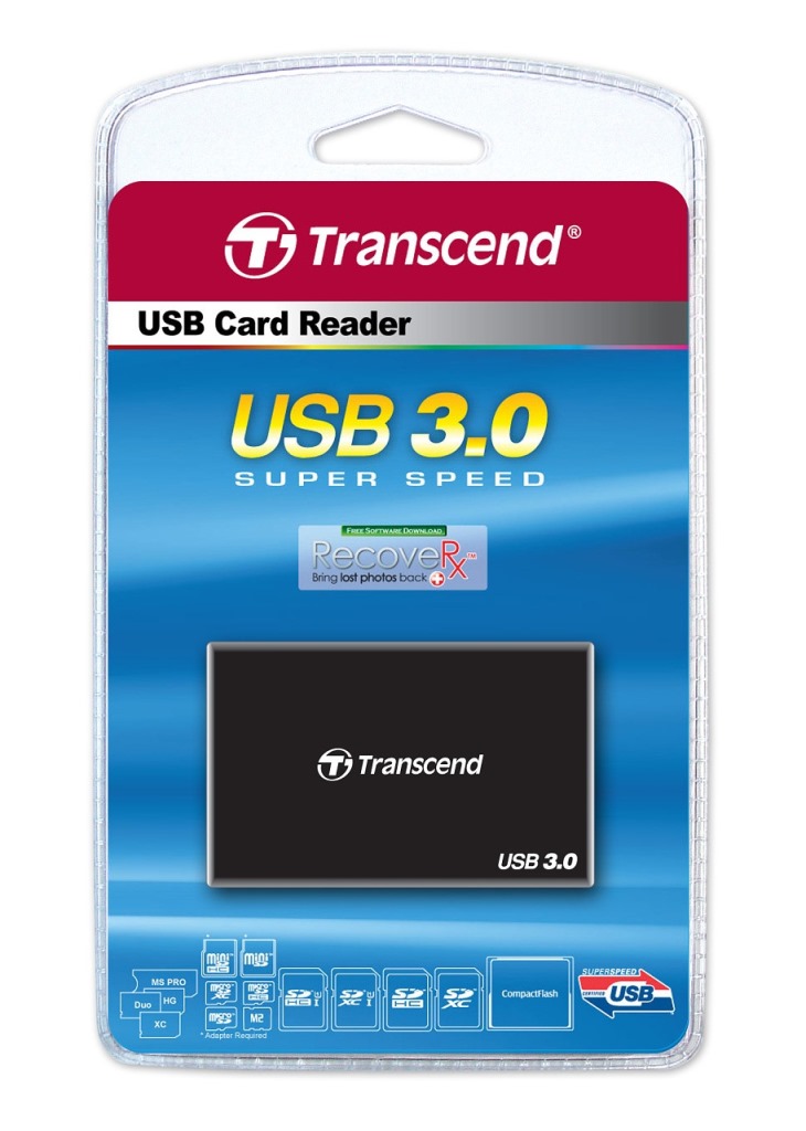 Đầu Đọc Thẻ Nhớ Transcend F8K - Hàng Chính Hãng