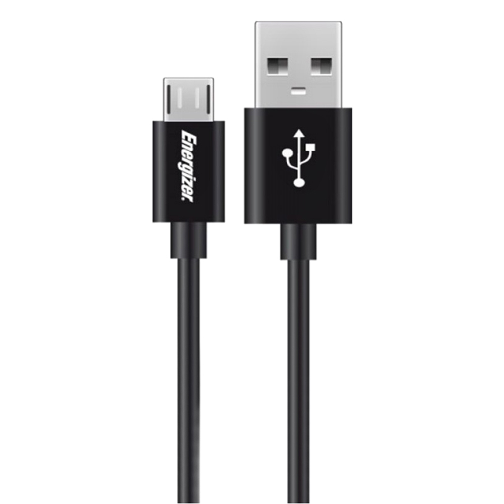 Bộ Sạc Xe Hơi Energizer Micro USB 2 Cổng 3.4A DCA2CUMC3 - Hàng Chính Hãng