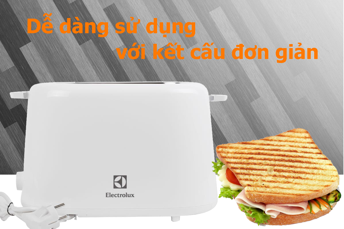 Máy nướng bánh mì Electrolux ETS1303W
