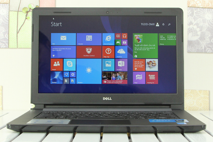 Laptop Dell Inspiron N3458-TXTGH3 (Windows 8.1) - Hàng Chính Hãng