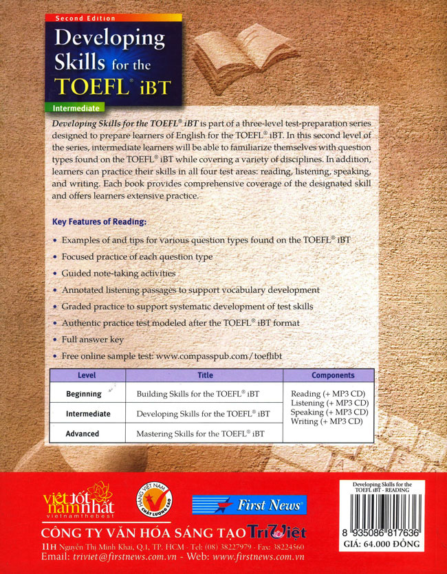 Developing Skills For The Toefl IBT - Reading