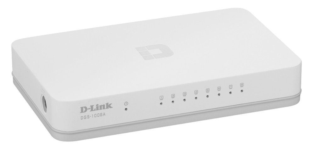 D-Link DGS-1008A - Switch 8 Cổng 10/100/1000M - Hàng Nhập Khẩu