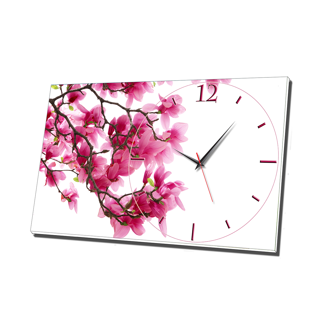 Đồng hồ để bàn Vicdecor hoa anh đào - DHB0005