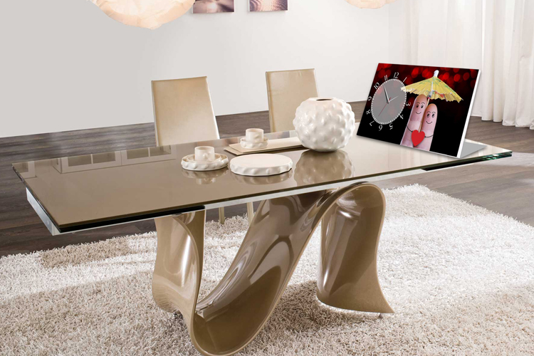 Đồng hồ tranh Bên nhau Vicdecor DHB0048