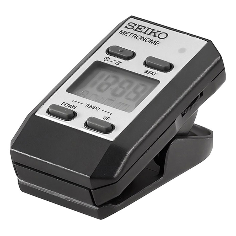 Máy Đập Nhịp Điện Tử Seiko Metronome DM51SL - Bạc