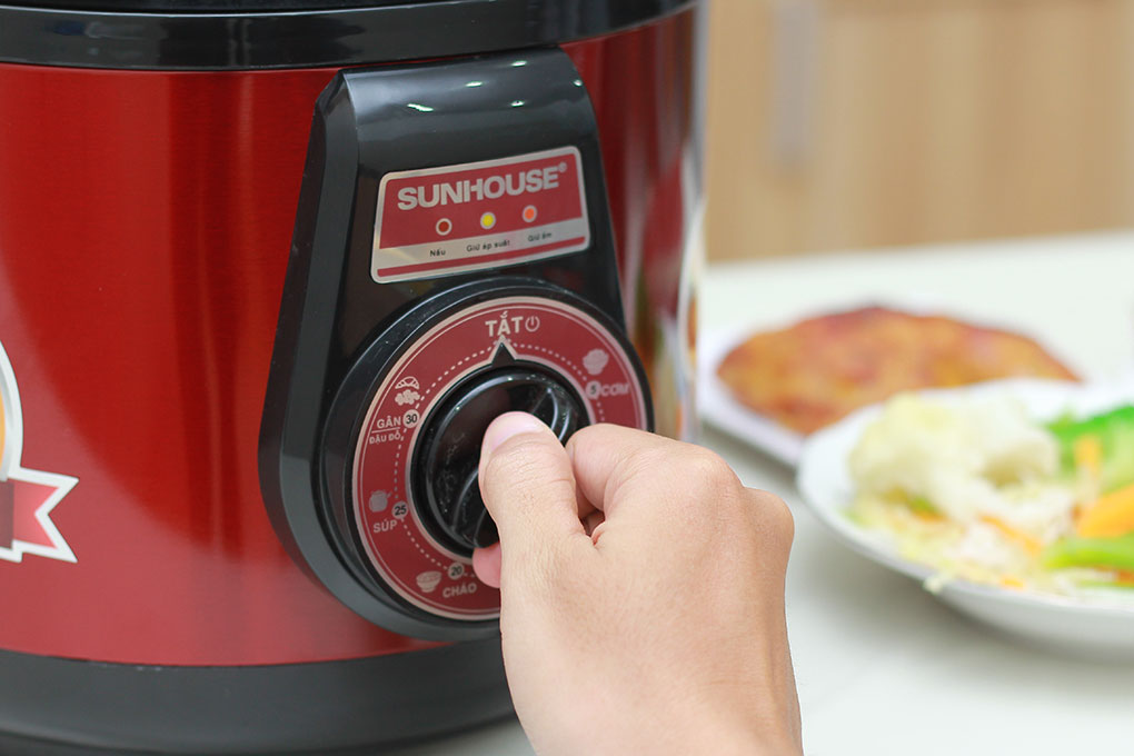 Nồi Áp Suất Đa Năng Sunhouse DNDSHD1552 - 5L - Hàng chính hãng