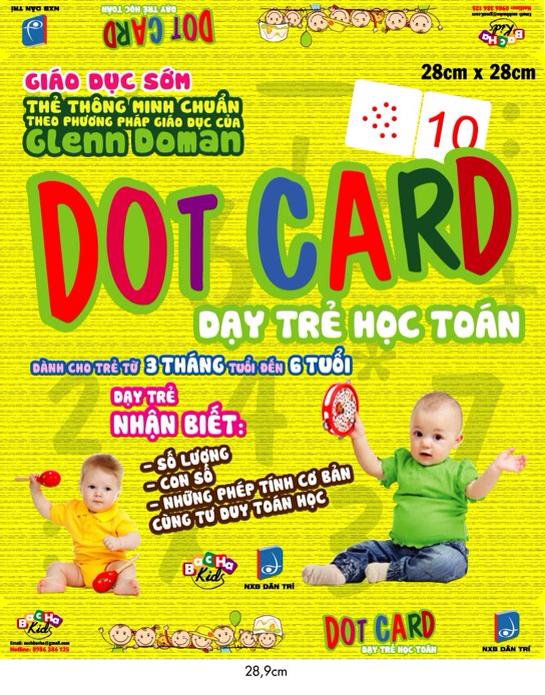 Dot Card Dạy Trẻ Học Toán