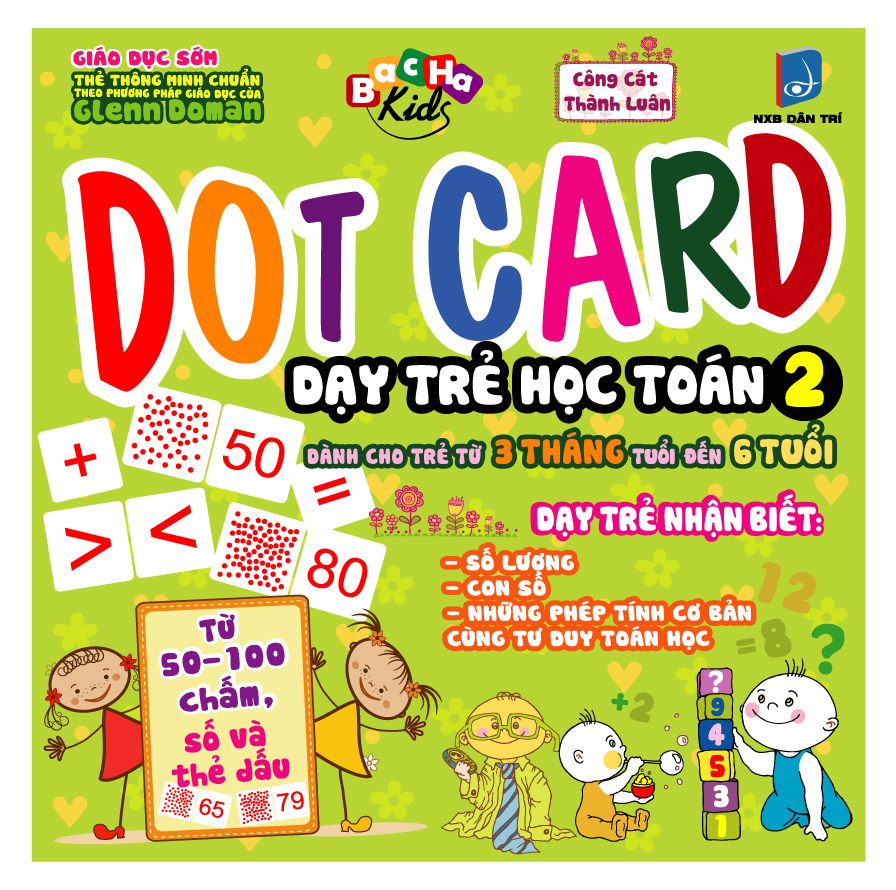 Dot card Dạy Trẻ Học Toán Tập 2