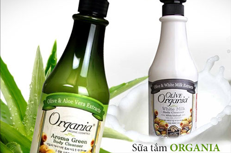 Sữa Tắm Organia White Milk Body Cleanser 451160