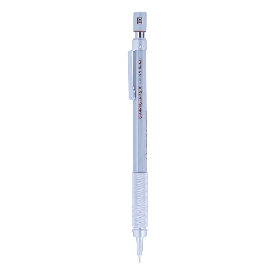 Bút Chì Kim Kỹ Thuật Inox Pentel Dạng Bấm PG513 (0.3mm)