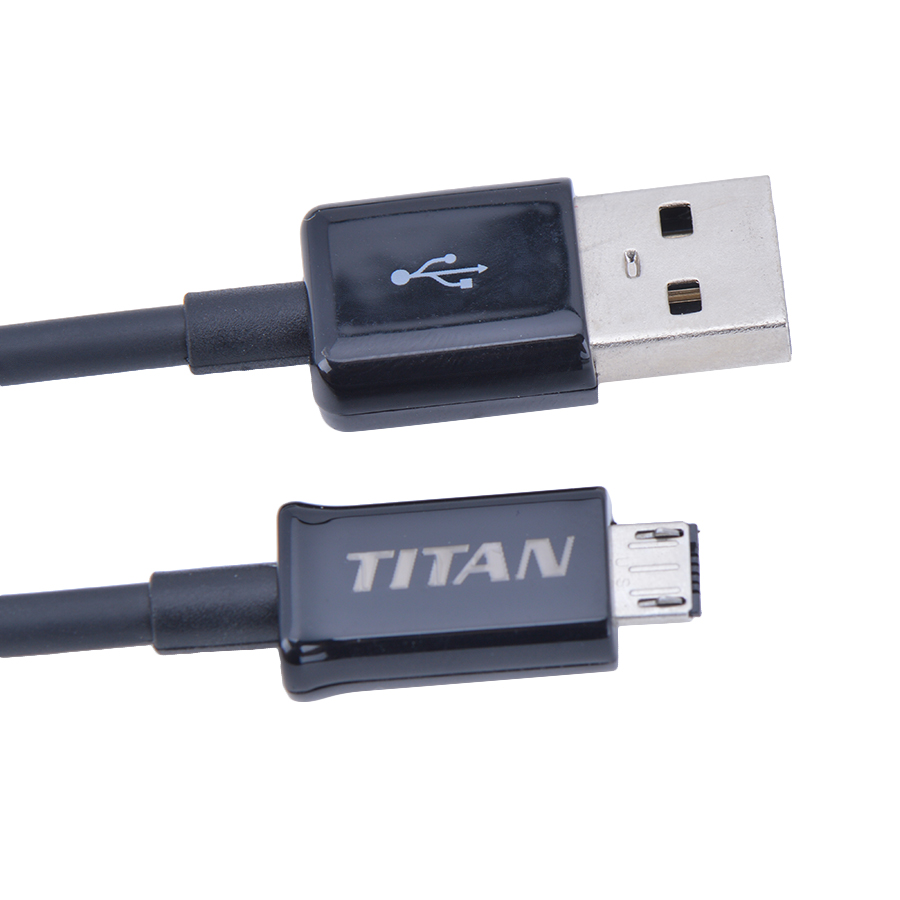 Cáp Sạc Titan Micro USB TITAN-CA10 (1m) - Hàng Chính Hãng