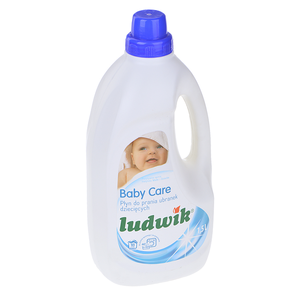 Nước Giặt Ludwik Baby Care Cho Quần Áo Trẻ Em 1,5 Lít