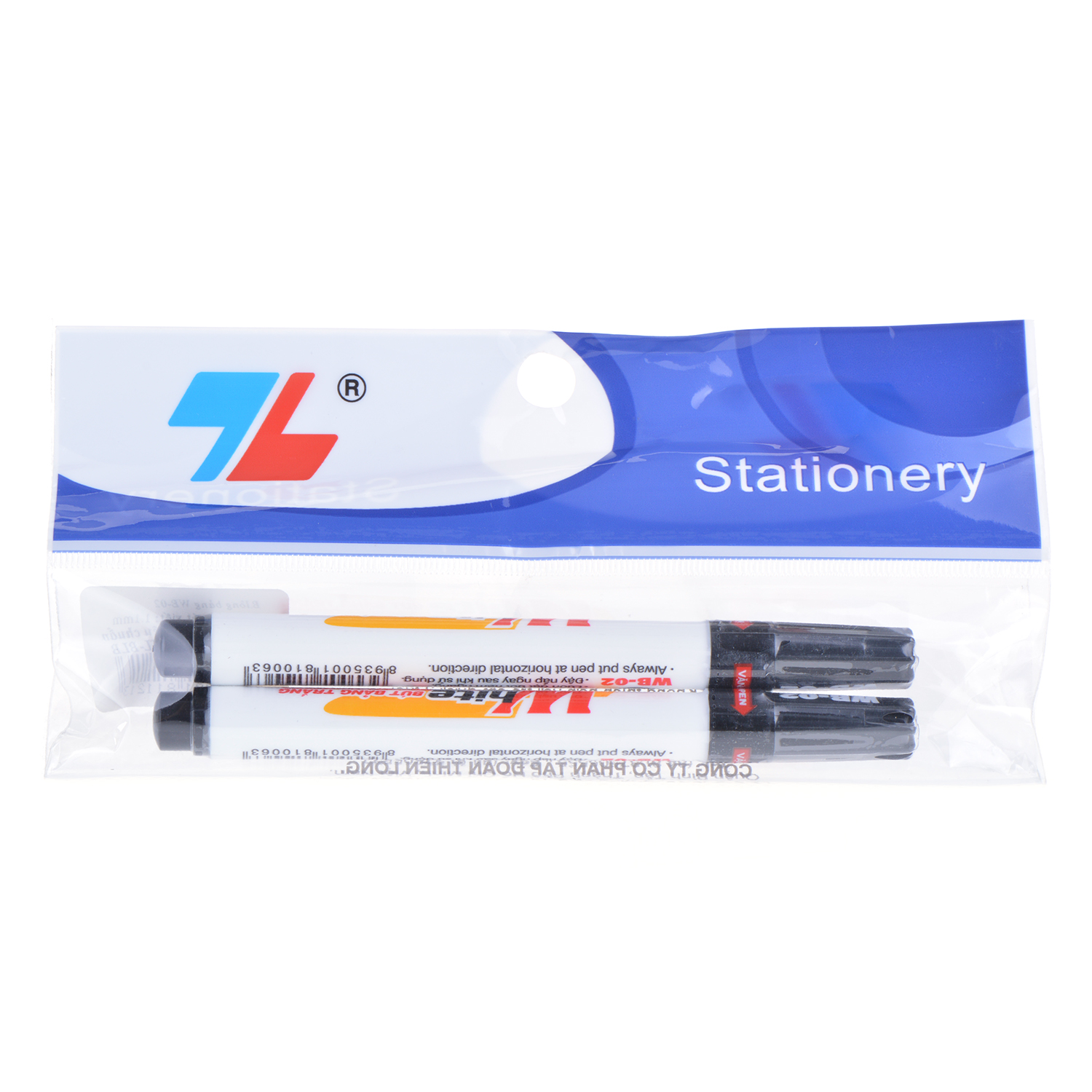 Vỉ 2 Bút Lông Bảng Thiên Long WB02
