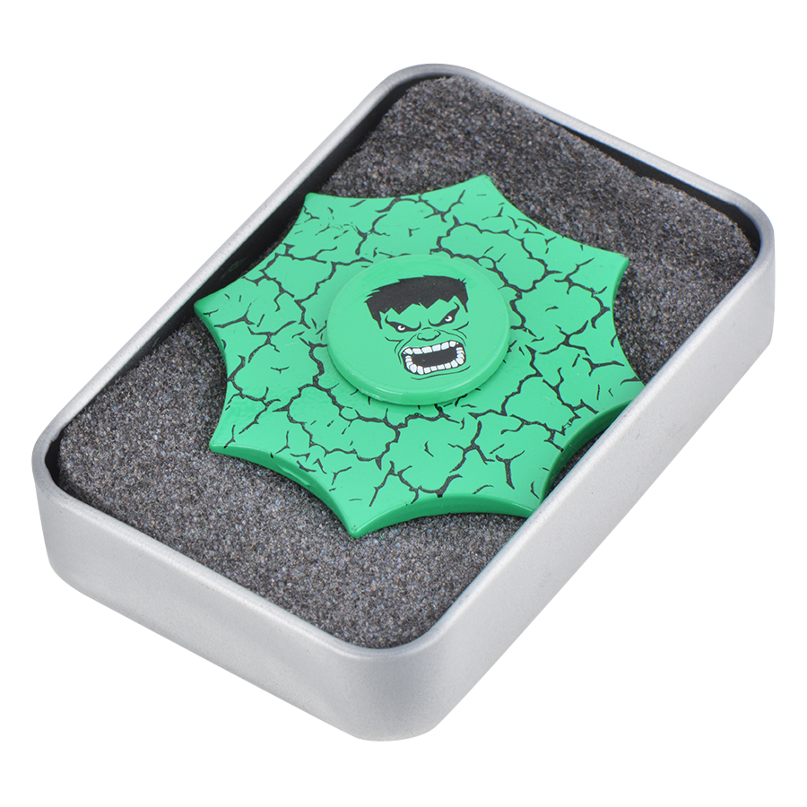 Con Quay 8 Cạnh Người Khổng Lồ Xanh - Incredible Hulk Spinner CQ32 - Hàng Nhập Khẩu