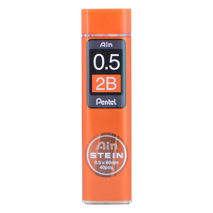 Ruột Chì Kim Pentel AINSTEIN C275 - 2B (0.5, 0.7mm - 40 Ruột/Tuýp)