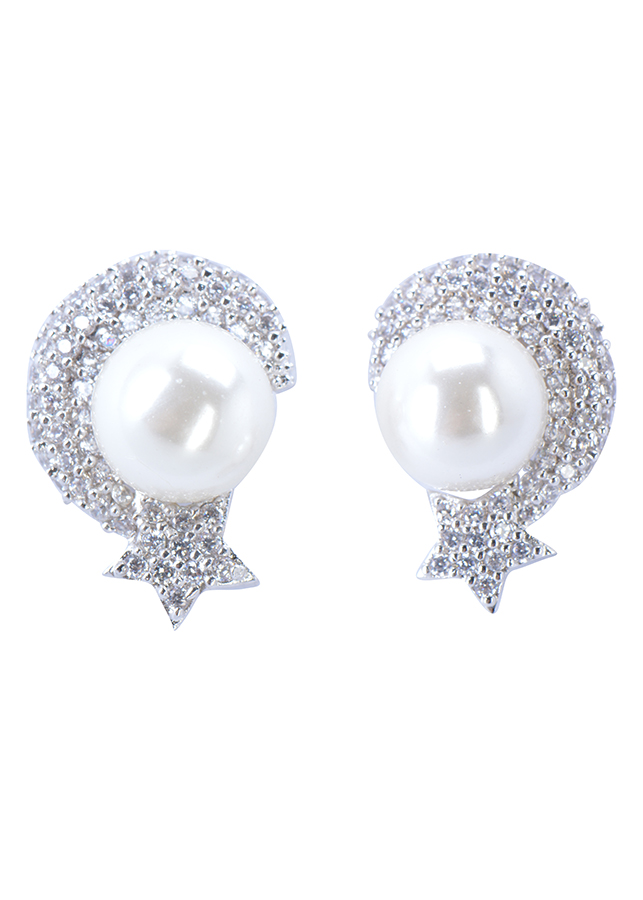 Bông Tai 28 Đẹp Accessories Họa Tiết Hạt Bẹt Đính Đá Ngôi Sao BCA - BN46