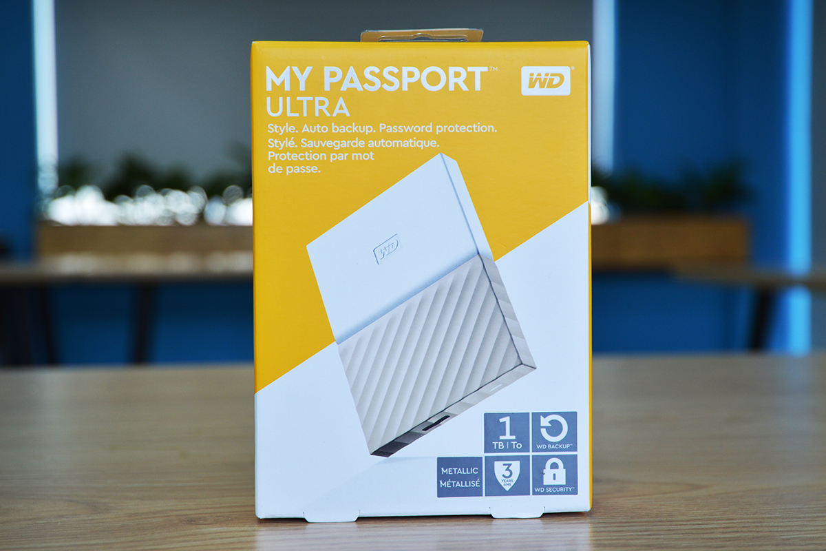 Ổ Cứng Di Động WD My Passport Ultra 1TB - Hàng Chính Hãng
