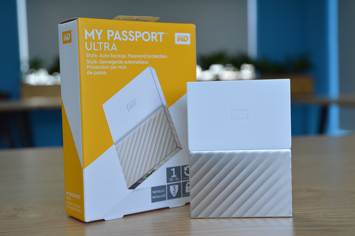 Ổ Cứng Di Động WD My Passport Ultra 1TB - Hàng Chính Hãng