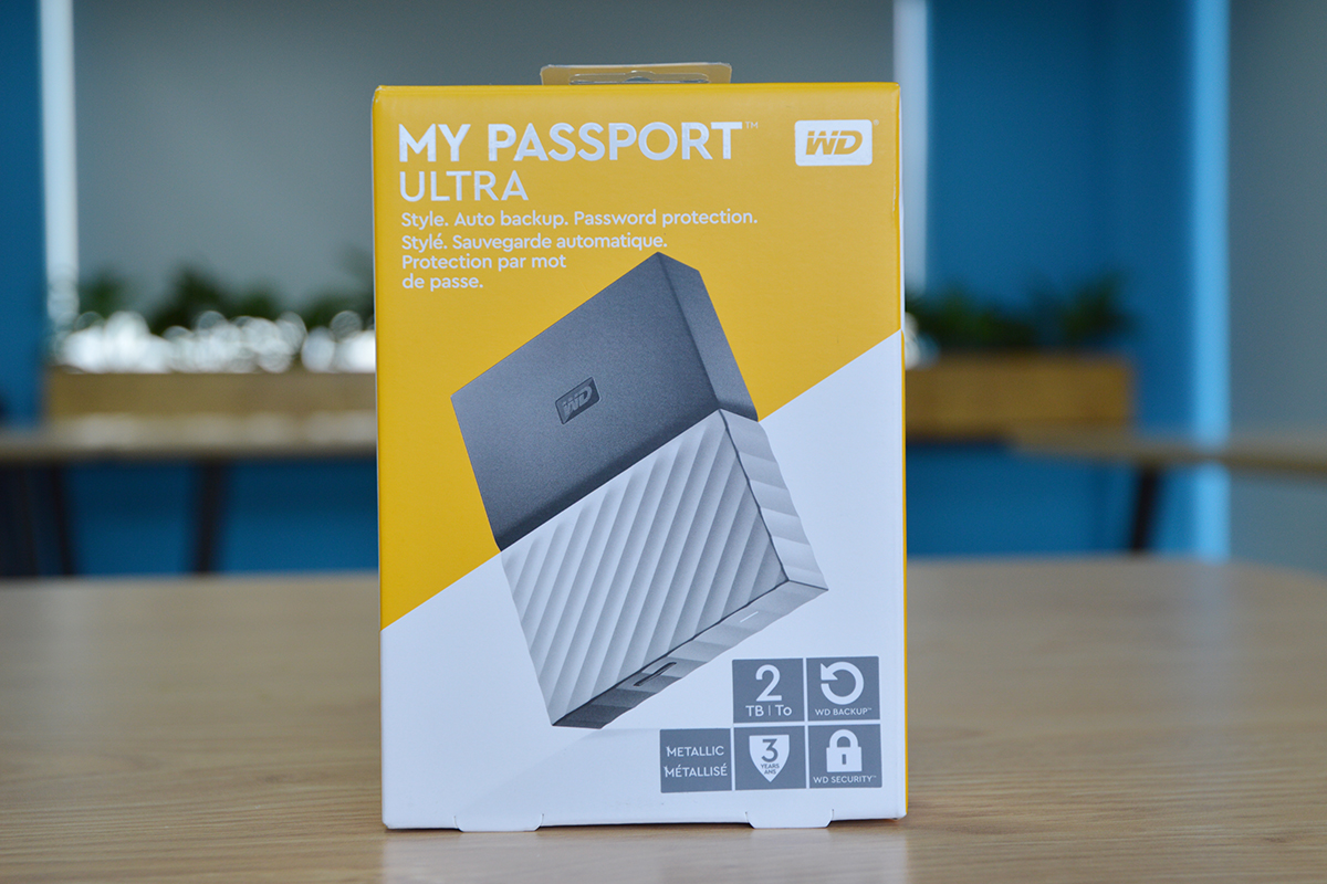 Ổ Cứng Di Động WD My Passport Ultra 2TB - Hàng Chính Hãng