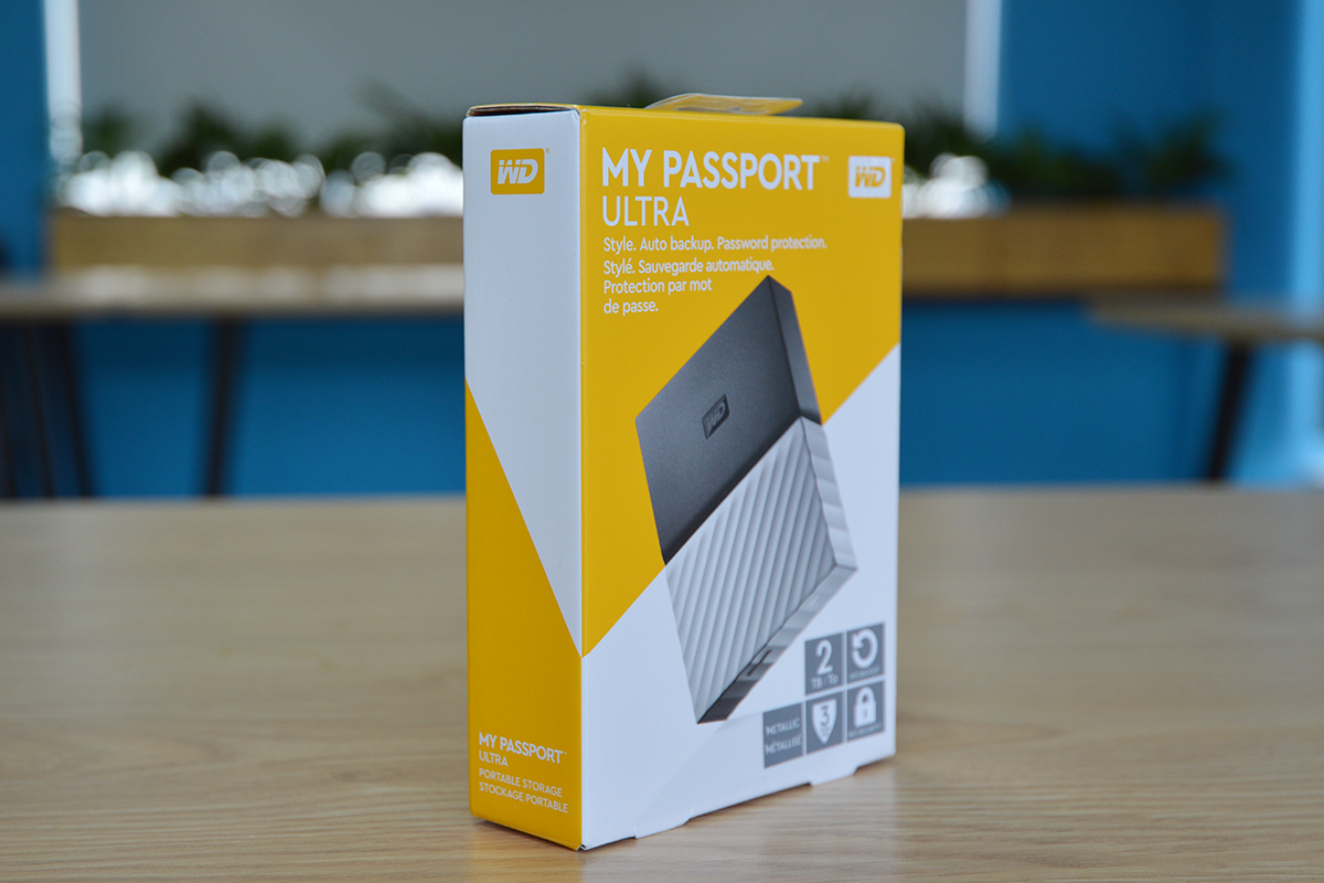 Ổ Cứng Di Động WD My Passport Ultra 2TB - Hàng Chính Hãng