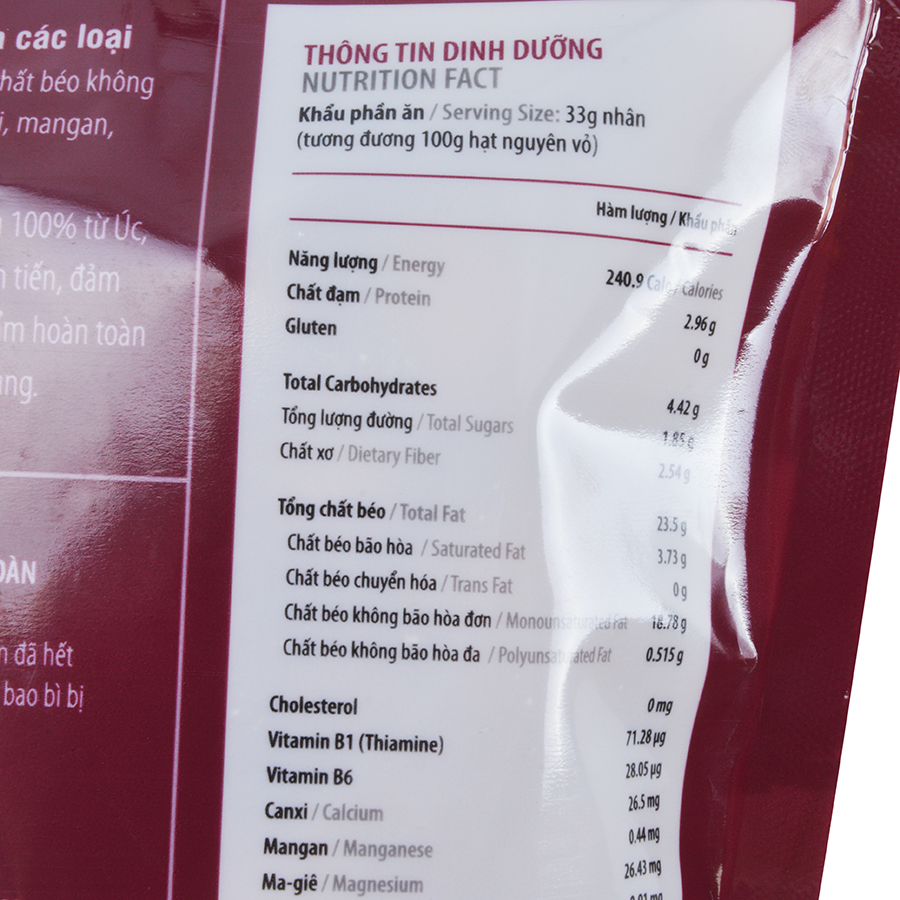 Hạt Mắc Ca Nứt Vỏ Epco Foods