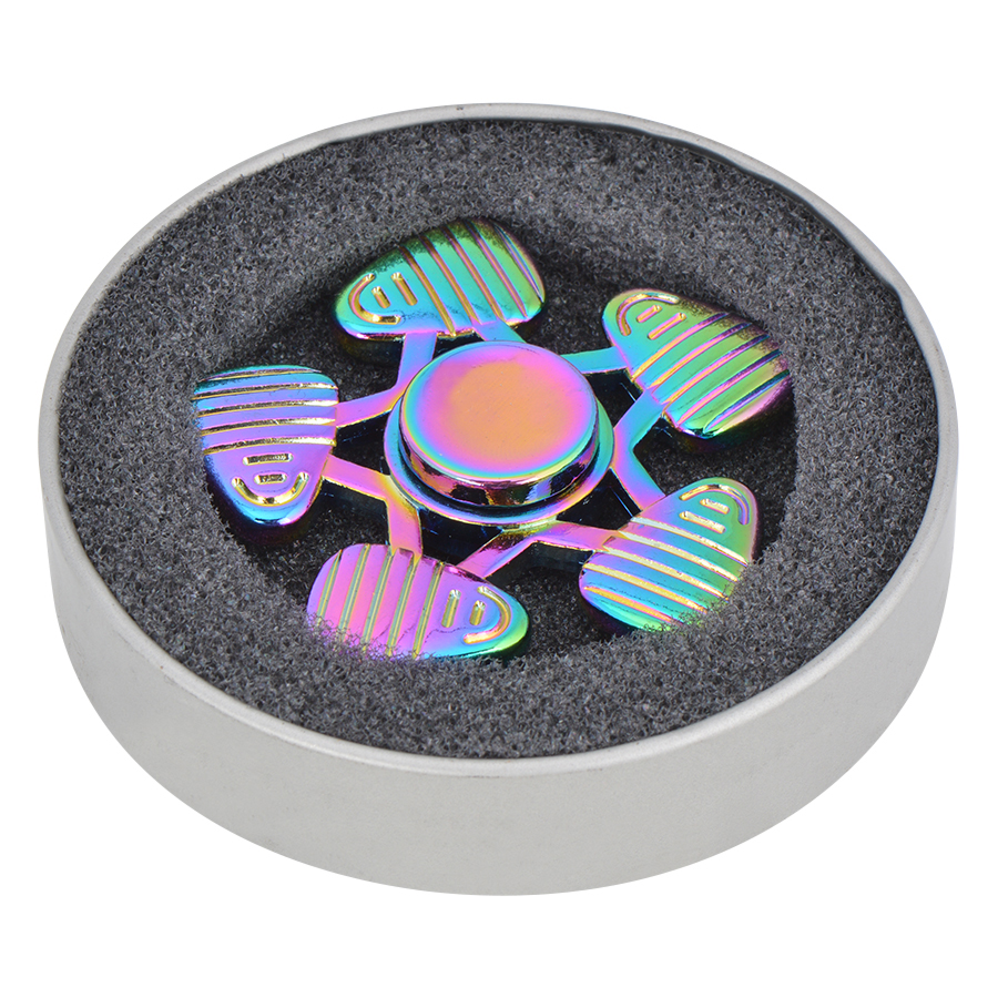 Con Quay Tổ Ong 5 Cánh 7 Màu - Rainbow Hive Spinner CQ53 - Hàng Nhập Khẩu