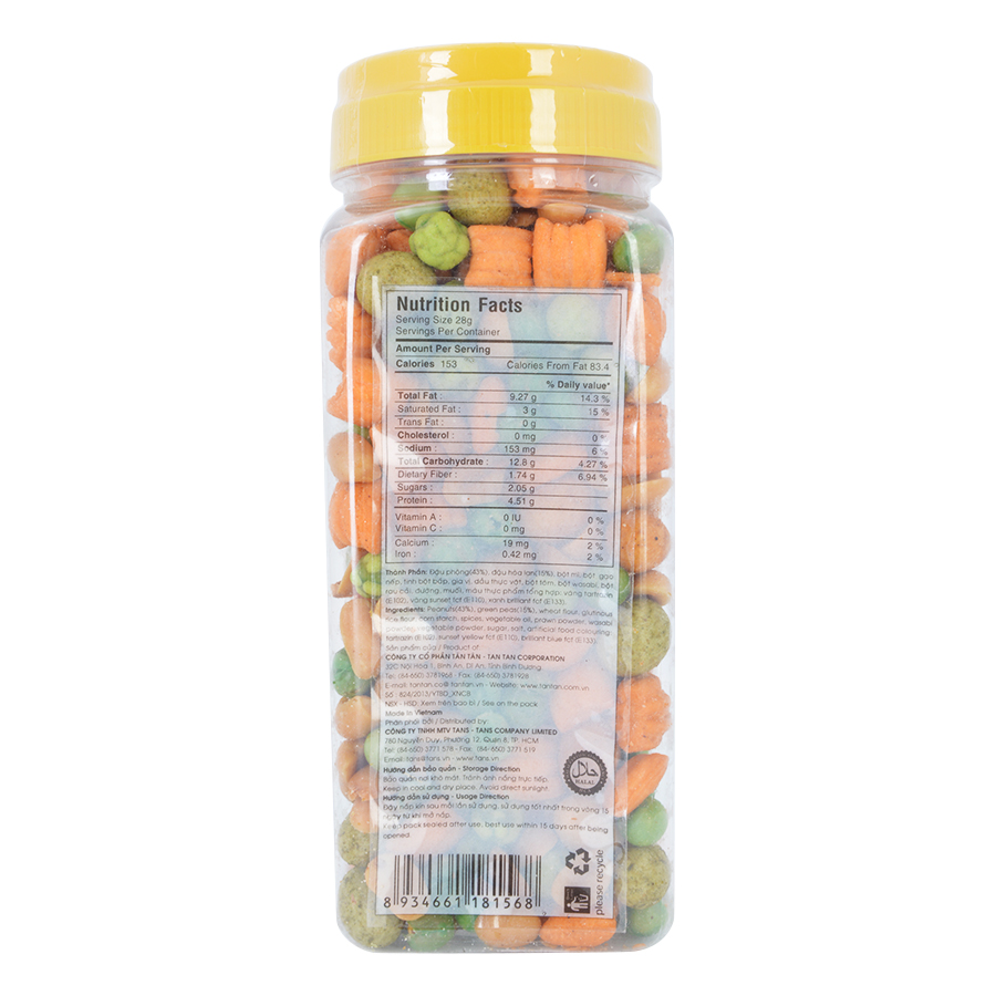 Snack Và Đậu Thập Cẩm Tân Tân