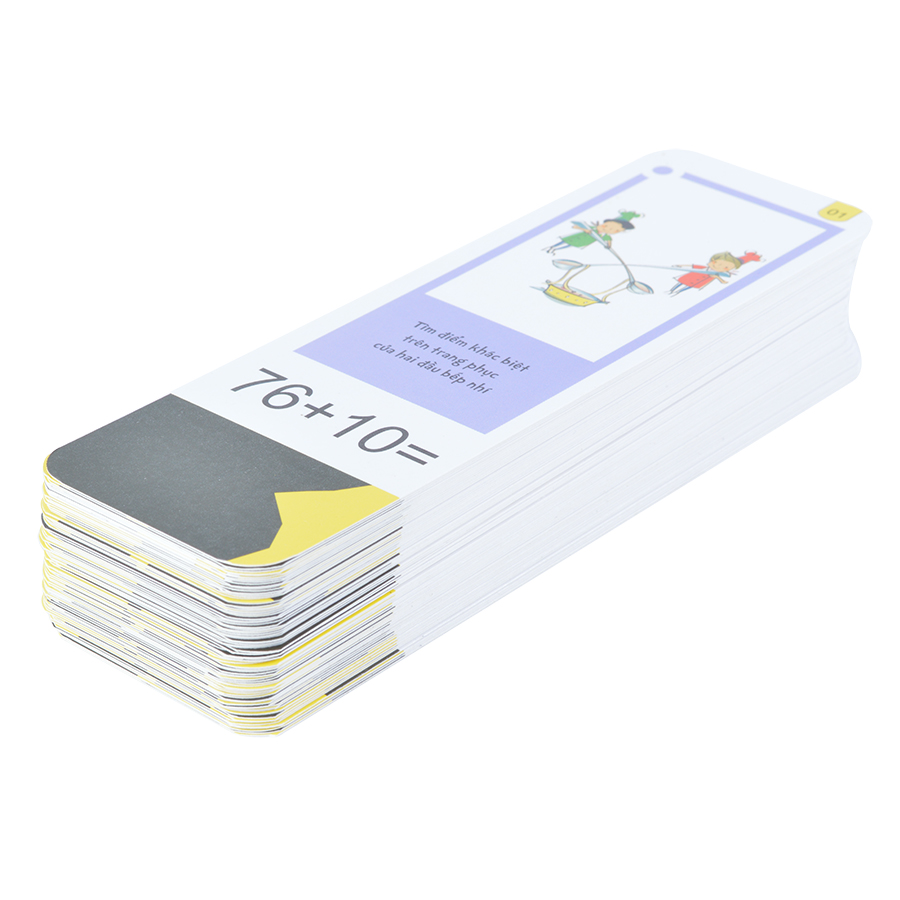 Flash Card - Thẻ Học Toán Siêu Tốc - Phép Cộng