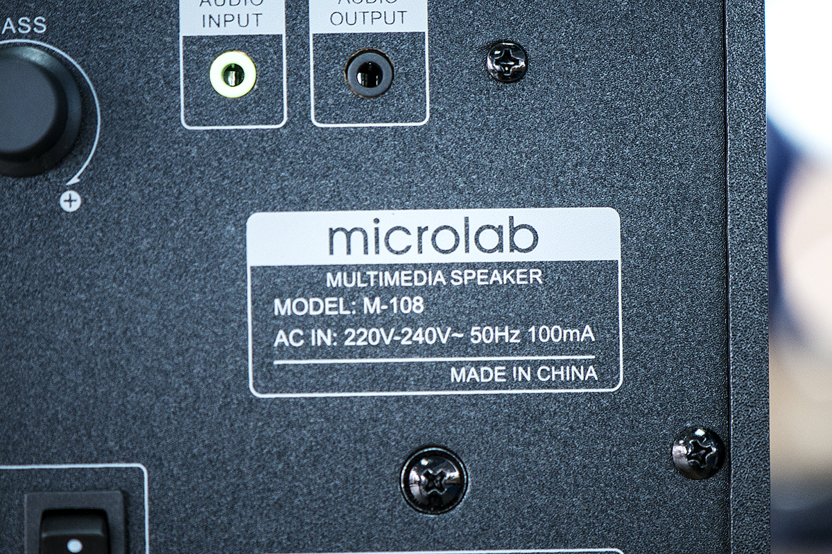 Loa Vi Tính Microlab M-108 2.1 (11W) - Hàng Chính Hãng