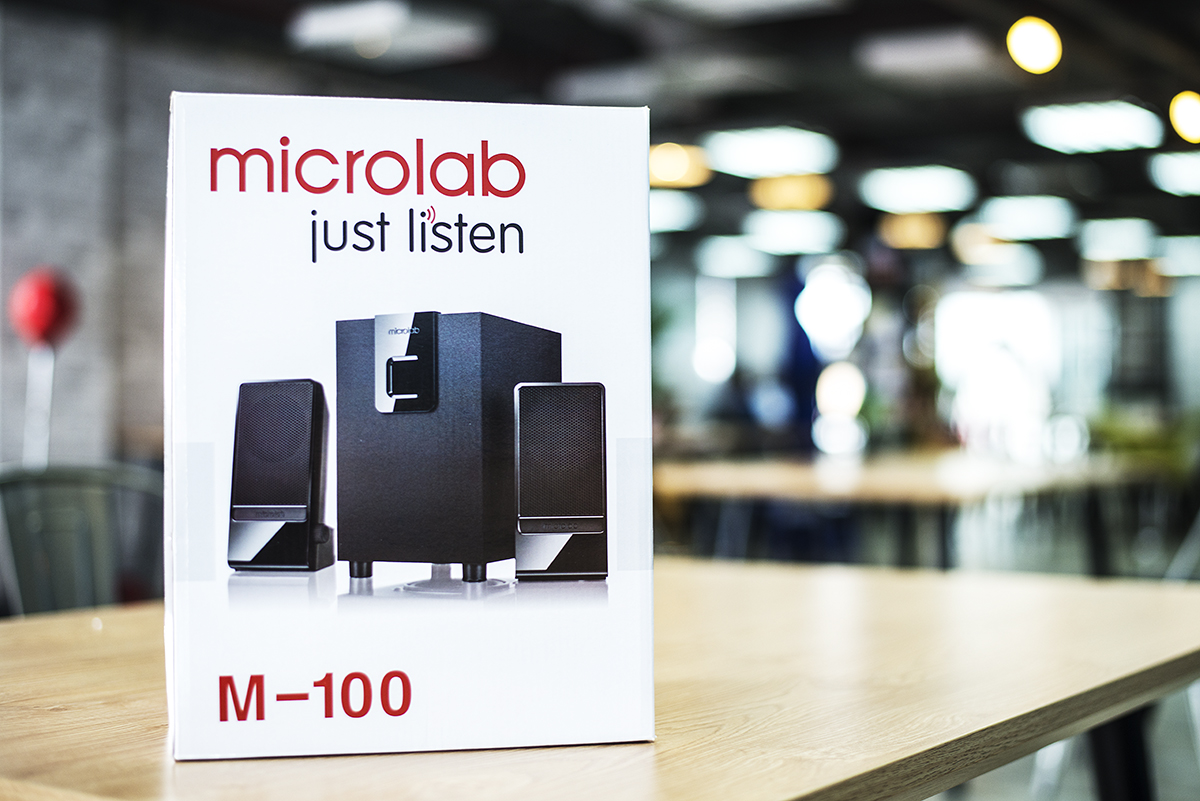 Loa Vi Tính Microlab M-100 2.1 10W - Hàng Chính Hãng