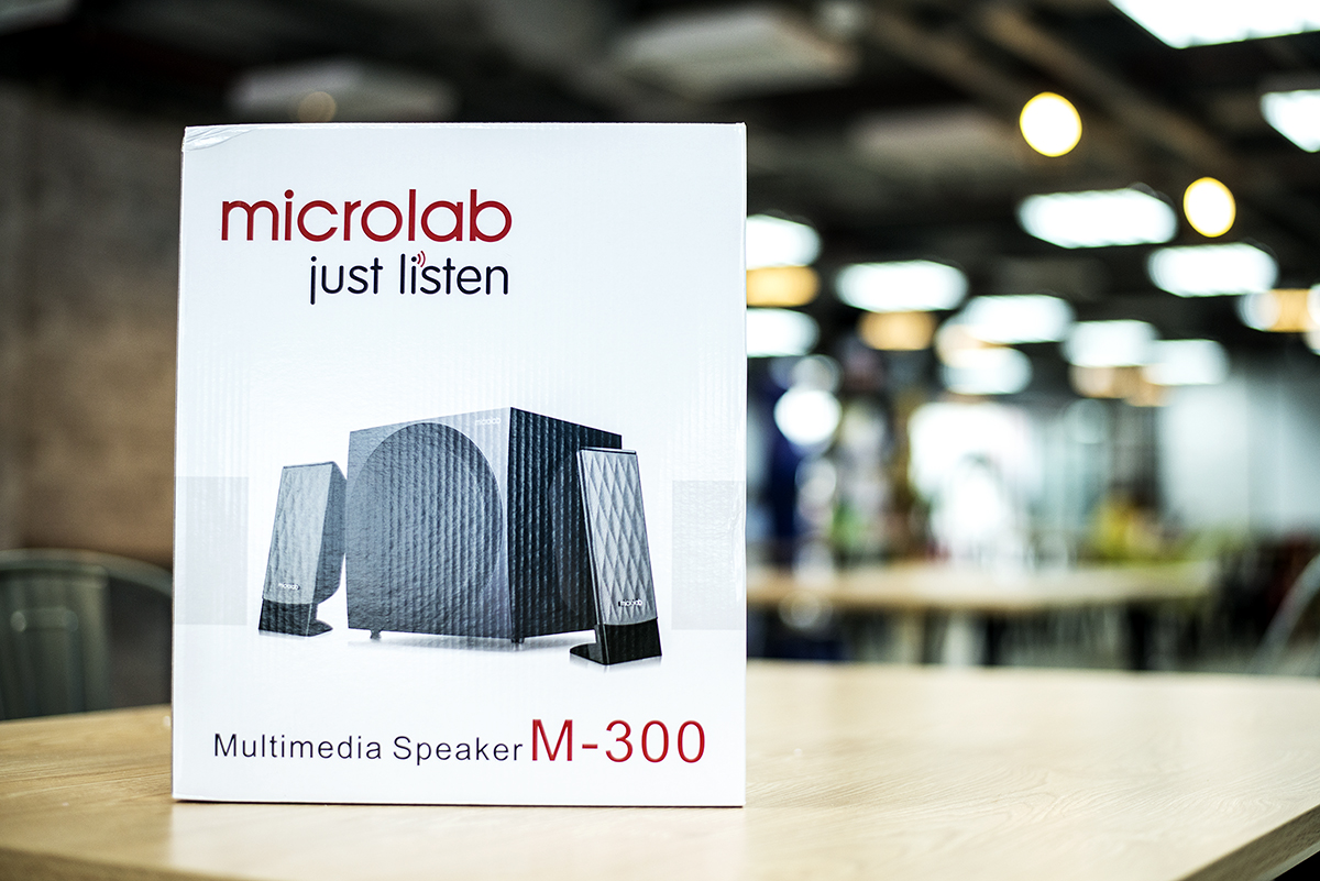 Loa Vi Tính Microlab M-300 2.1 - Hàng Chính Hãng