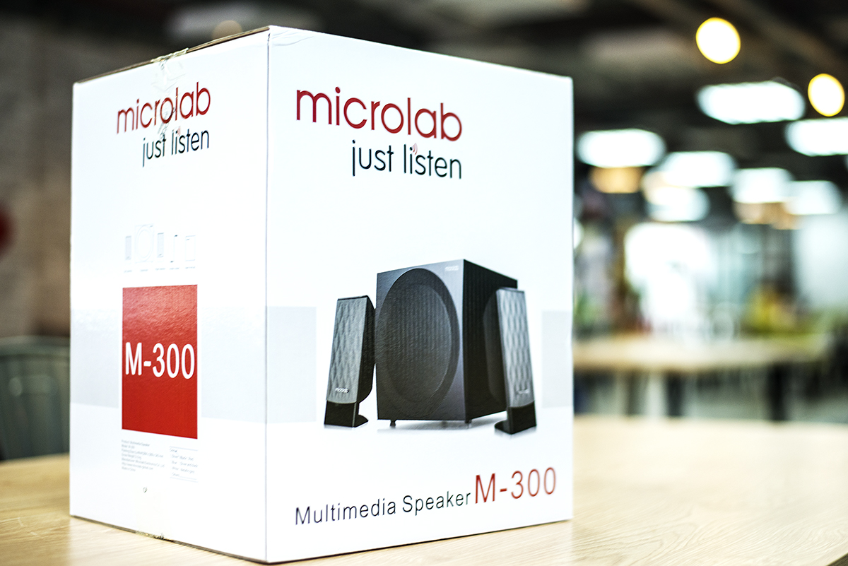 Loa Vi Tính Microlab M-300 2.1 - Hàng Chính Hãng