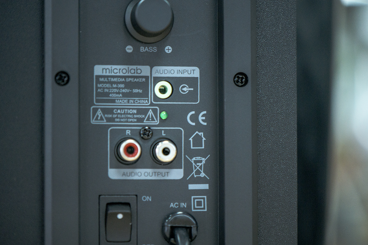 Loa Vi Tính Microlab M-300 2.1 - Hàng Chính Hãng