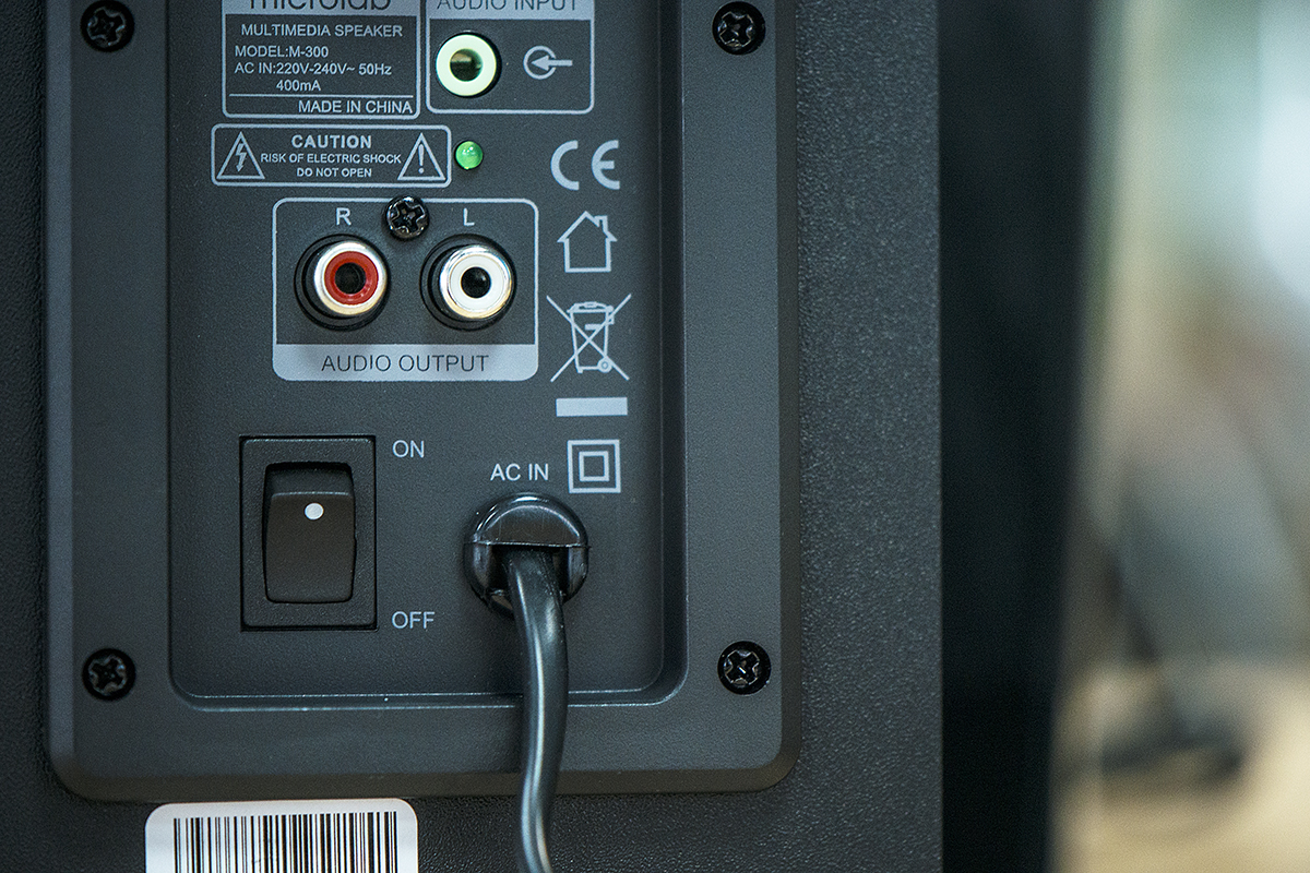 Loa Vi Tính Microlab M-300 2.1 - Hàng Chính Hãng